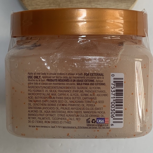 Tree Hut TROPICAL MANGO Shea Sugar Body Scrub 18 oz New - Picture 3 of 4